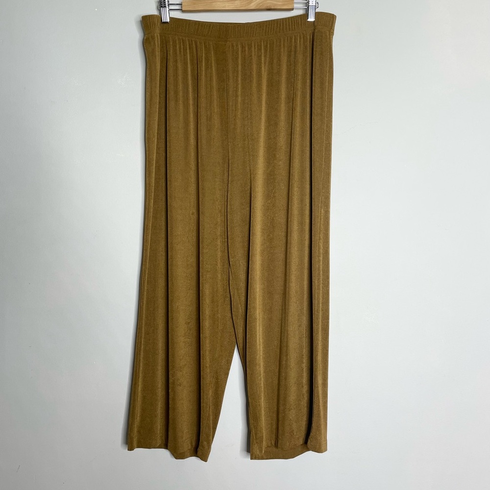 CAROLYN STRAUSS COLLECTION Slinky Knit Pants
